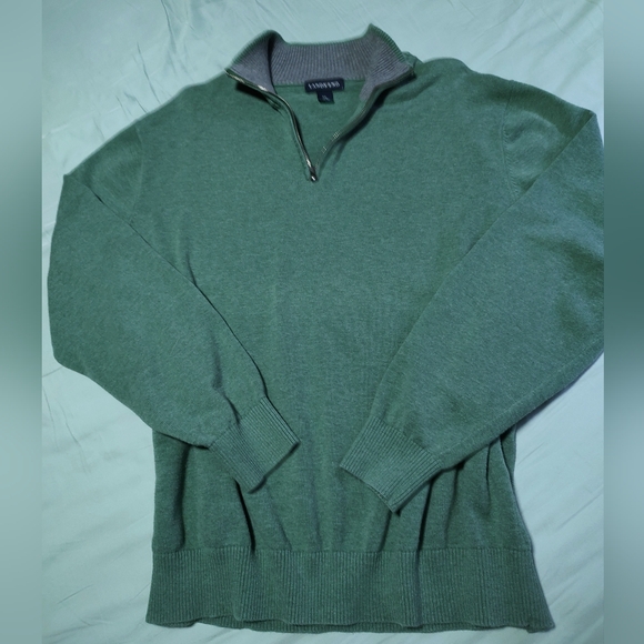 Land's End quarter zip sweater. XL - Picture 8 of 11